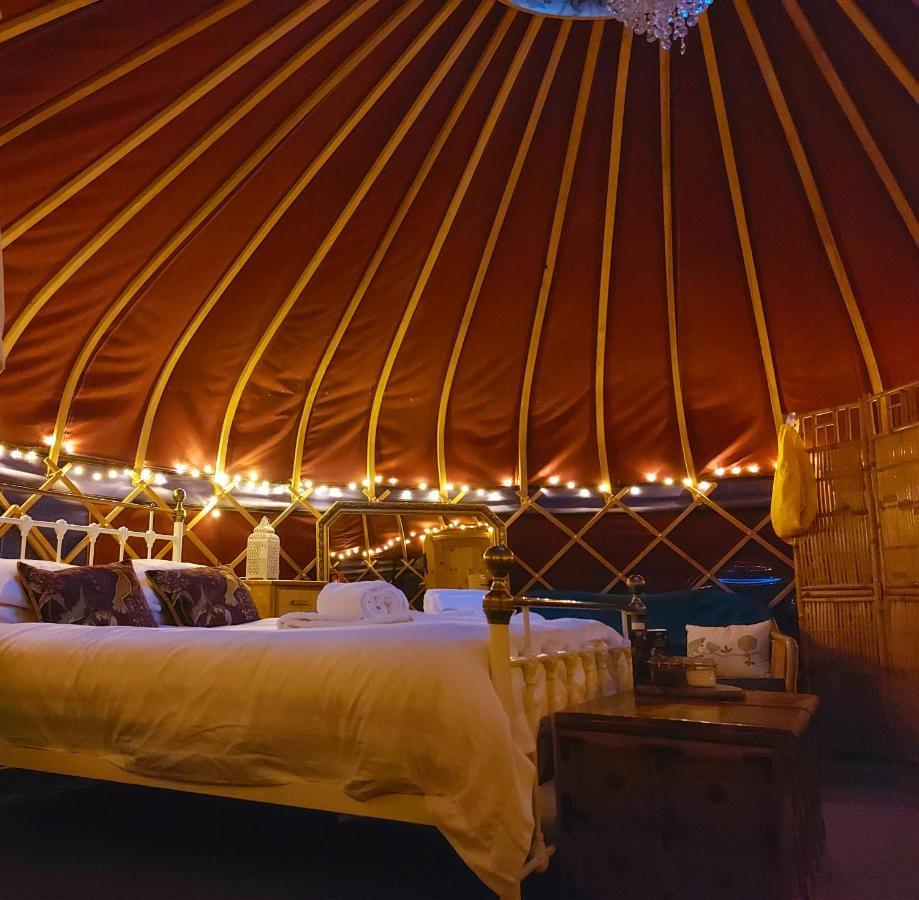 Orchard View Yurt & Hot Tub Somerset Уестън сюпър Меър Екстериор снимка